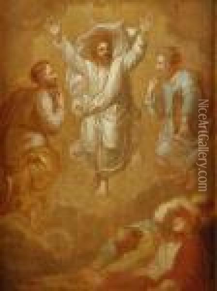 La Transfiguration Oil Painting - Benjamin West
