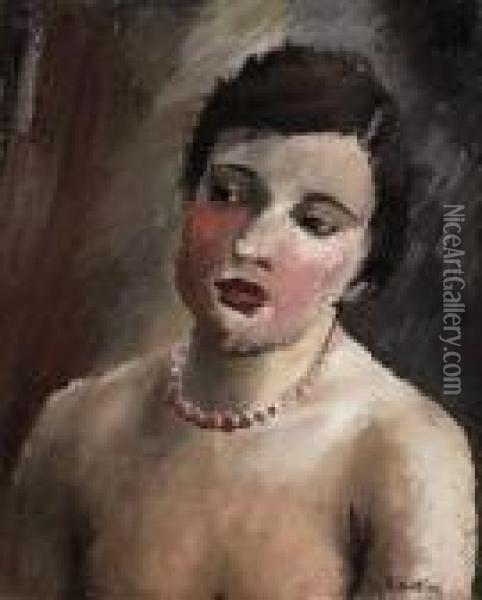 Jeune Fille Oil Painting - Vera Rockline