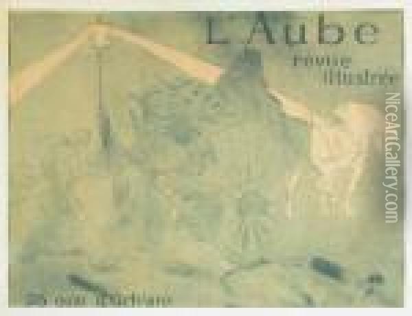 L'aube (d. 363; A. 220; W. P23) Oil Painting - Henri De Toulouse-Lautrec