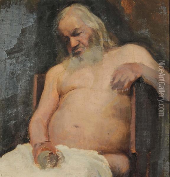 Socrate Oil Painting - Giovanni Ardy