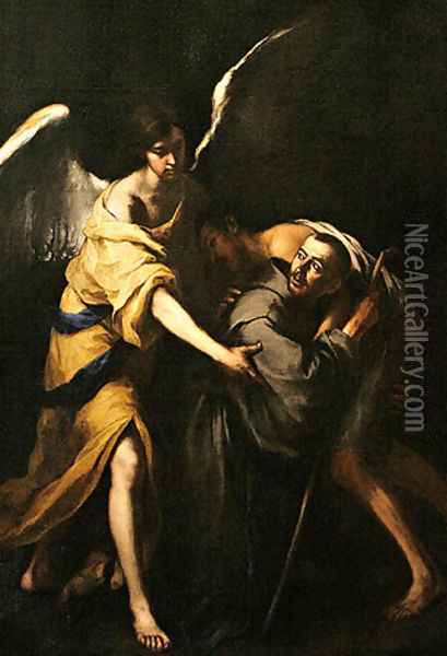 Saint John of God Oil Painting - Bartolome Esteban Murillo