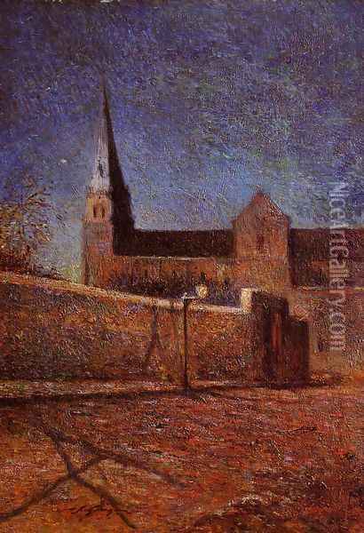 Vaugirard Church Oil Painting - Paul Gauguin