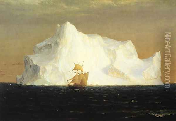 The Iceberg Oil Painting - Frederic Edwin Church