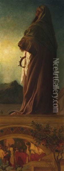 The Star Of Bethlehem Oil Painting - Lord Frederic Leighton