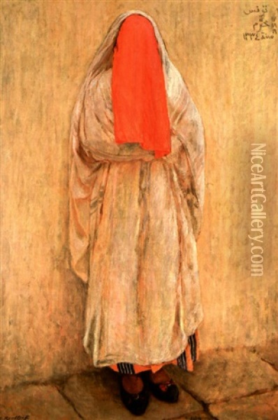 Fatima, La Jeune Mariee Oil Painting - Alexandre Roubtzoff