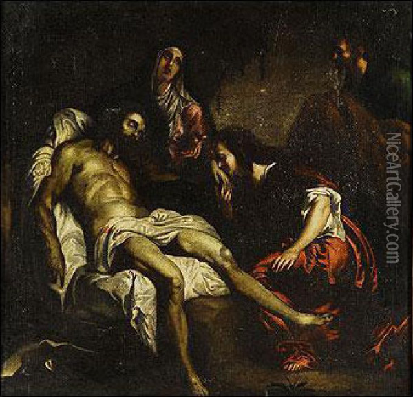 Lamentacion Oil Painting - Sir Anthony Van Dyck