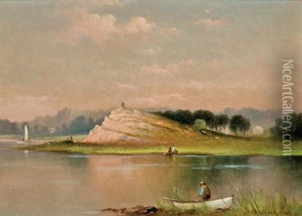 A Summer Day Near New Bedford Oil Painting - Charles Henry Gifford
