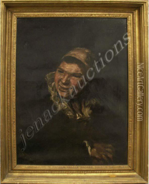 Portrait Of A Woman Oil Painting - Franz Hals