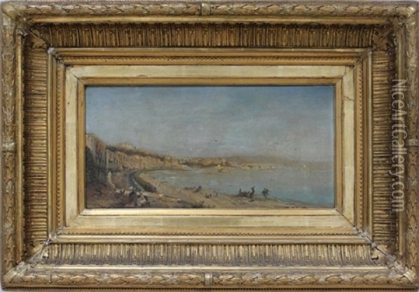 Ansicht Von Neapel Oil Painting - Robert Alott