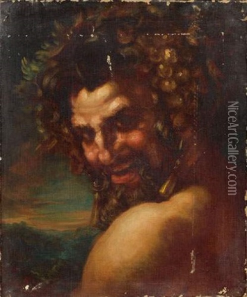 Bacchus Oil Painting - Louis Anquetin