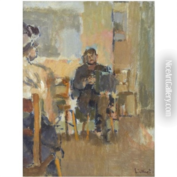 The Club Dance Oil Painting - Walter Sickert