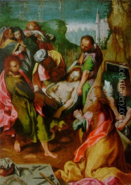 The Entombment Oil Painting - Federico Barocci