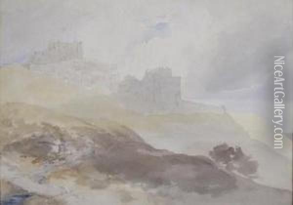 Dover Castle Oil Painting - William, Dover Of Burgess