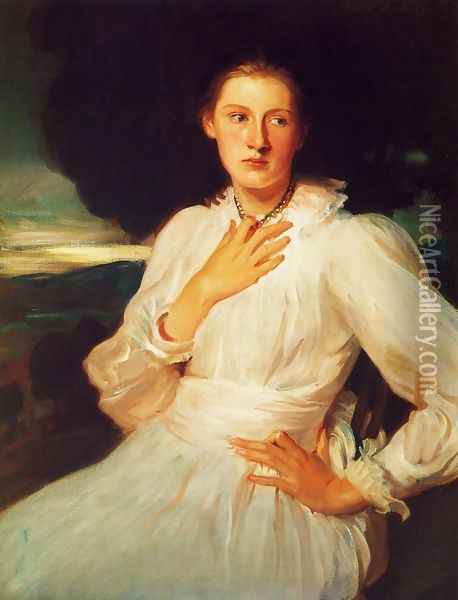 Katharine Pratt I Oil Painting - John Singer Sargent
