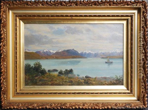 Lake Tekapo Oil Painting - John Gibb
