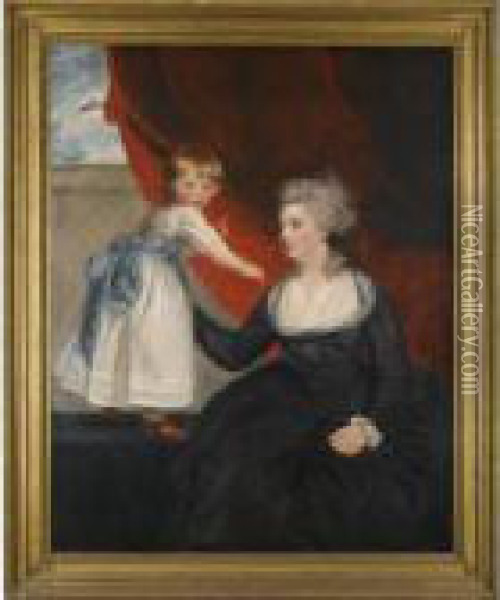 Portrait Of Hon. Francis Courtenay Oil Painting - Sir Joshua Reynolds