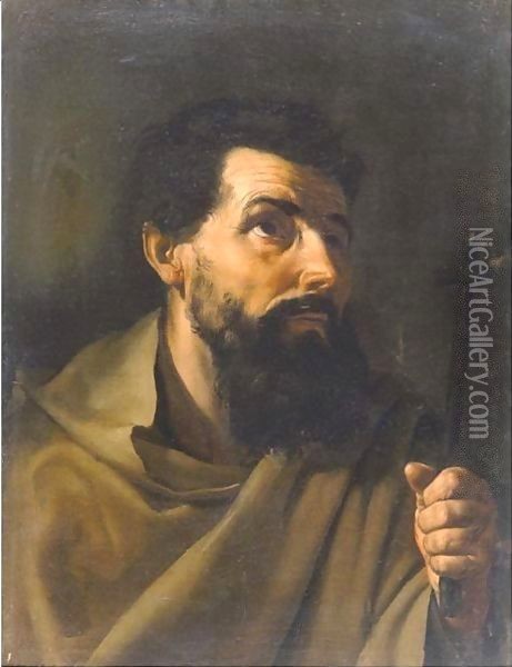 Saint Philip Oil Painting - Jusepe de Ribera