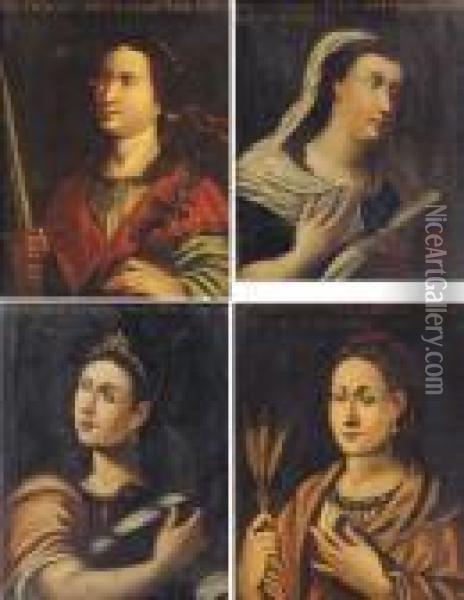 Four Sybils Oil Painting - Cristofano Allori