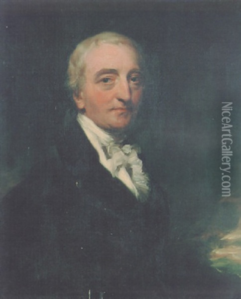 Portrait Of A Gentleman Oil Painting - Thomas Lawrence