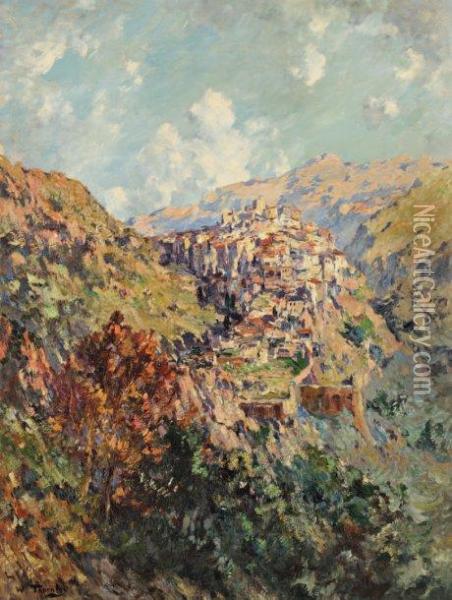 Le Village De Montagne Oil Painting - William Georges Thornley