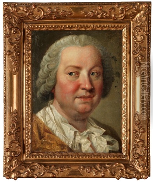Sjalvportratt Oil Painting - Martin van Meytens the Younger
