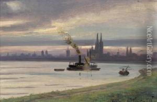 Koln Am Rhein Oil Painting - Eugen Windmuller
