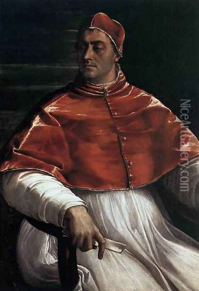 Pope Clement VII 1526 Oil Painting - Sebastiano Del Piombo