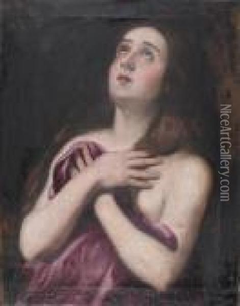 Mary Magdalene Oil Painting - Guido Reni
