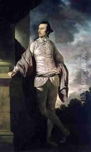 Portrait of the Honourable Charles Stuart Oil Painting - Tilly Kettle