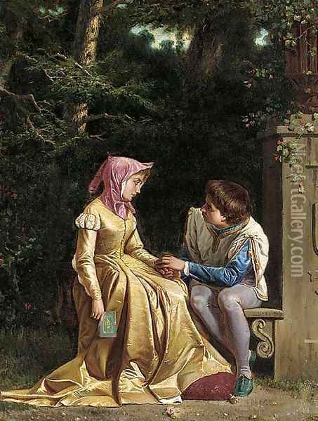The proposal Oil Painting - Giovanni Guida