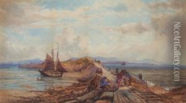 Returning With The Catch Oil Painting - John Faulkner
