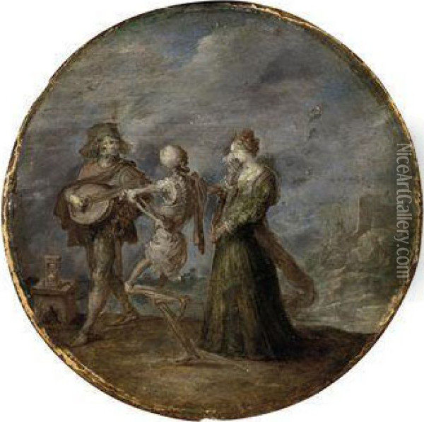 Orpheus And Euridice Oil Painting - Frans II Francken