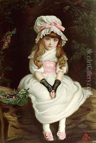 Cherry Ripe 1879 Oil Painting - Sir John Everett Millais