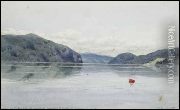 Mouth Of The Saguenay Oil Painting - Frederic Marlett Bell-Smith