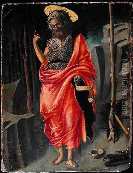 dt. John the Baptist Oil Painting - Louis Carrogis Carmontelle