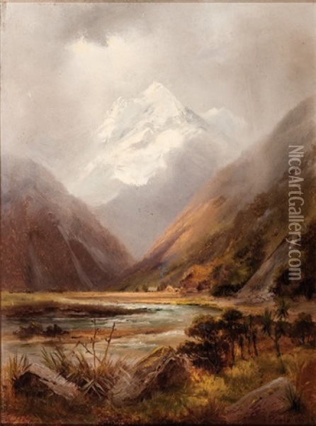 Mount Alexander, Victoria Oil Painting - James Peele