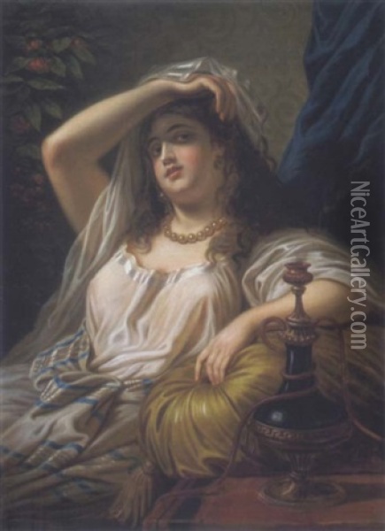 Bildnis Einer Frau Oil Painting - Marcel Johann von Zadorecki