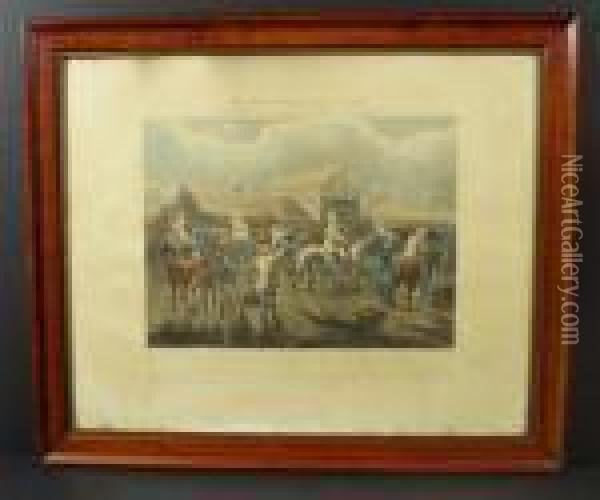 Equestrian Interest Oil Painting - Henry Thomas Alken