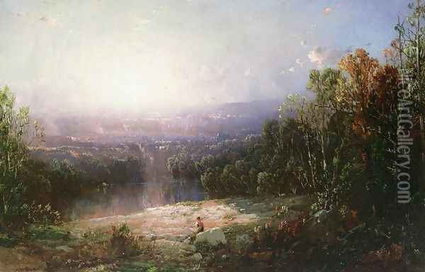 In the Wilderness Oil Painting - William Louis Sonntag