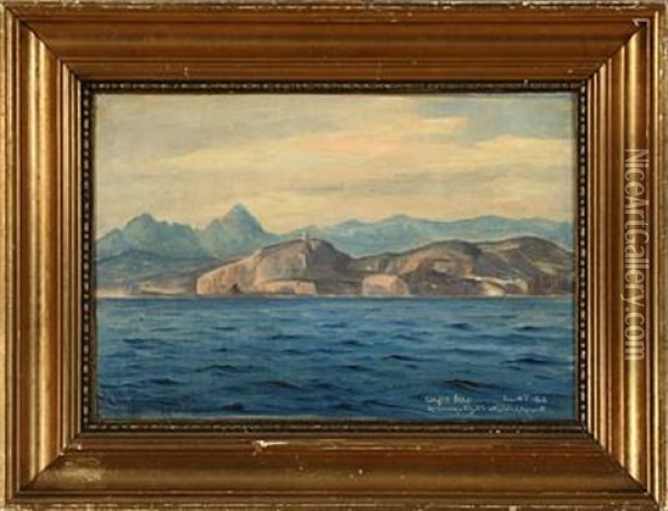 View Of Cape Nao Oil Painting - Emanuel A. Petersen