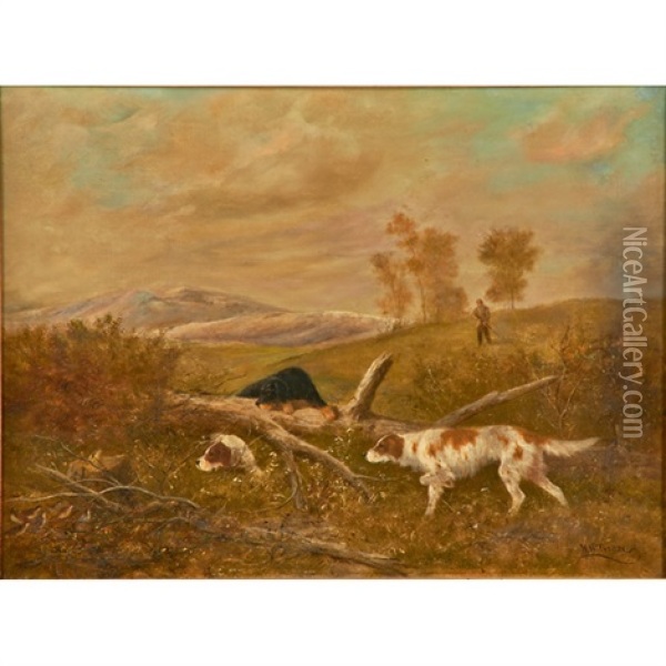 Very Close Oil Painting - Newbold Hough Trotter