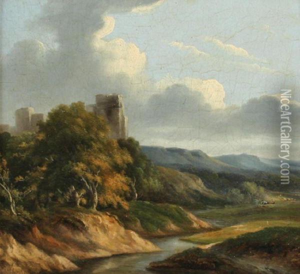 Niederlandischer Landschaftsmaler Und Lithograf Oil Painting - Joseph Hartogensis