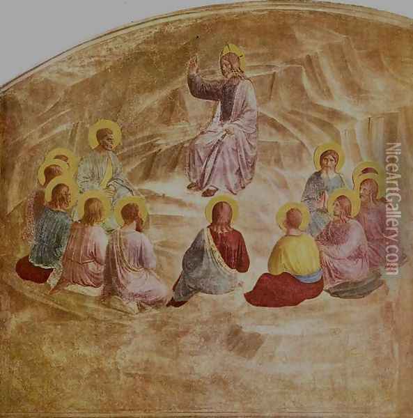 The Sermon on the Mount Oil Painting - Angelico Fra