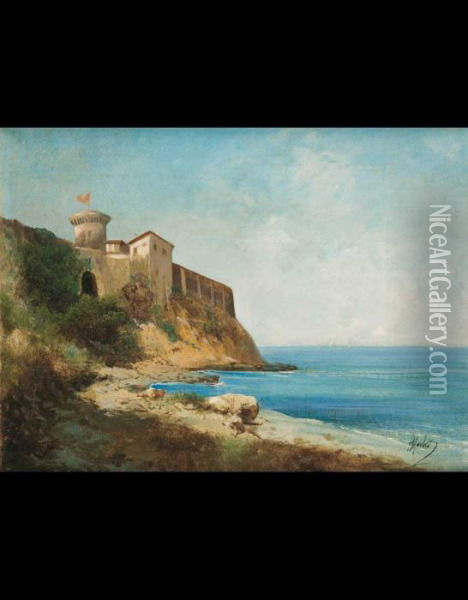 Castello Sul Mare Oil Painting - Henry Marko