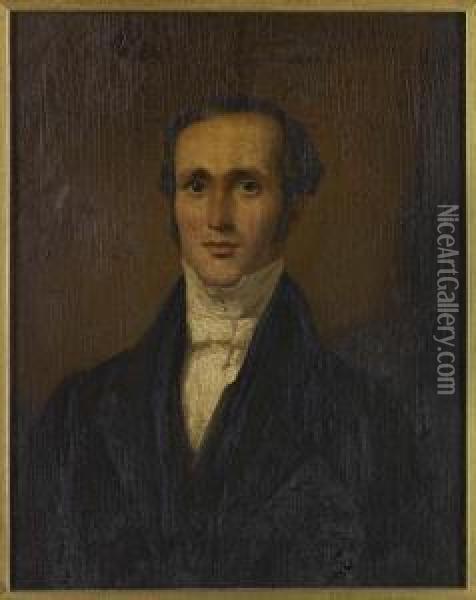 Portrait Of William Veitch Oil Painting - James Morrison