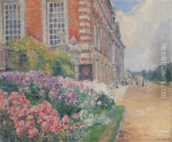 Hampton Court Oil Painting - Maurice Blieck