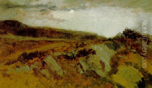 Landschaftsmotive Aus Der Bretagne Oil Painting - Marie Egner