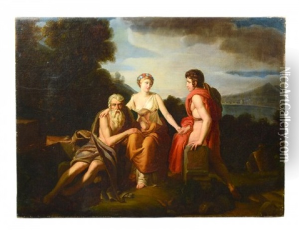 The Three Stages Of Life Oil Painting - Francois Pascal Simon Gerard