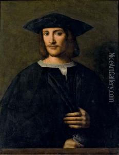 Ritratto Di Gentiluomo Oil Painting - Bartolomeo Veneto