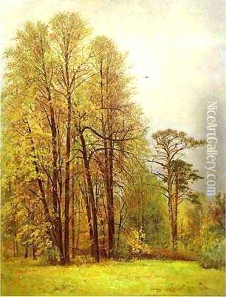 Autumn 1892 Oil Painting - Ivan Shishkin